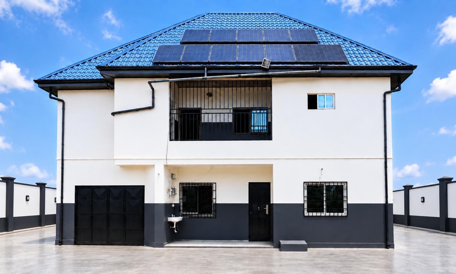 5CEE Farms poultry holding pens